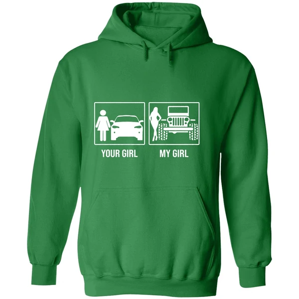 Your Girl My Girl Jeep Hoodie - Image 2