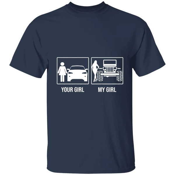 Your Girl My Girl Jeep Shirt - Image 5