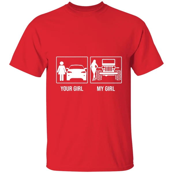 Your Girl My Girl Jeep Shirt - Image 7