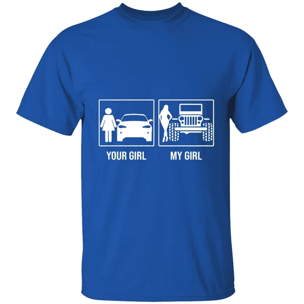 Your Girl My Girl Jeep Shirt - Image 8