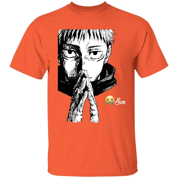 yuji cryin son shirt orange