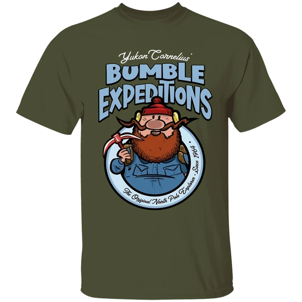 yukon cornelius bumble expeditions since 1946 shirt militarygreen