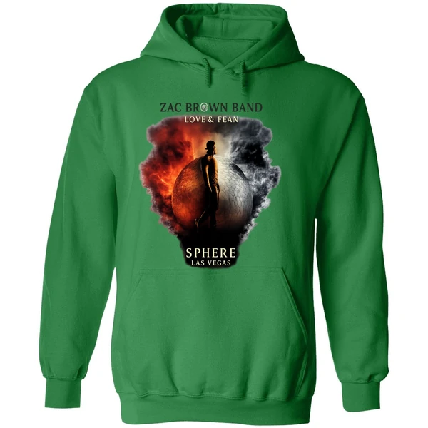 Zac Brown Band Love Fear Sphere Admat Hoodie - Image 2