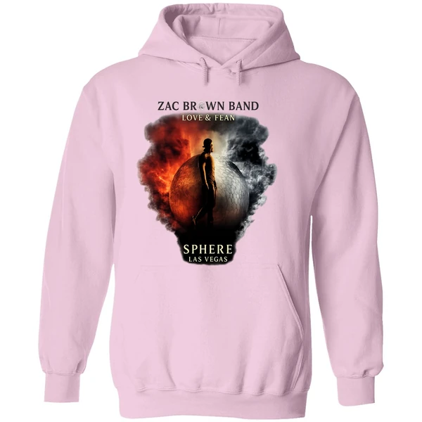 Zac Brown Band Love Fear Sphere Admat Hoodie - Image 5