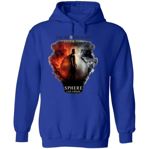Zac Brown Band Love Fear Sphere Admat Hoodie - Image 7