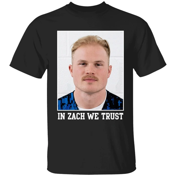 Zach Bryan Mugshot In Zach We Trust Shirt