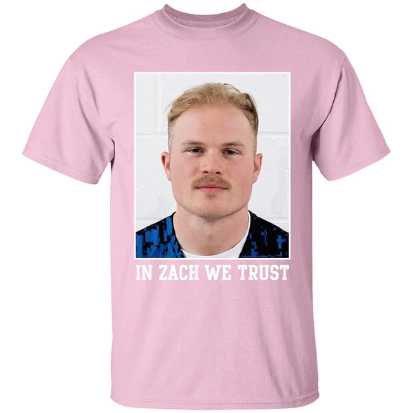 Zach Bryan Mugshot In Zach We Trust Shirt - Image 3