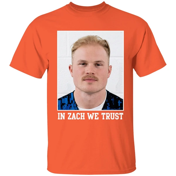 Zach Bryan Mugshot In Zach We Trust Shirt - Image 6