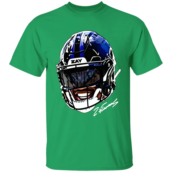 Zay Flowers Big Face Helmet Baltimore Ravens Nfl Football Shirt - Image 8