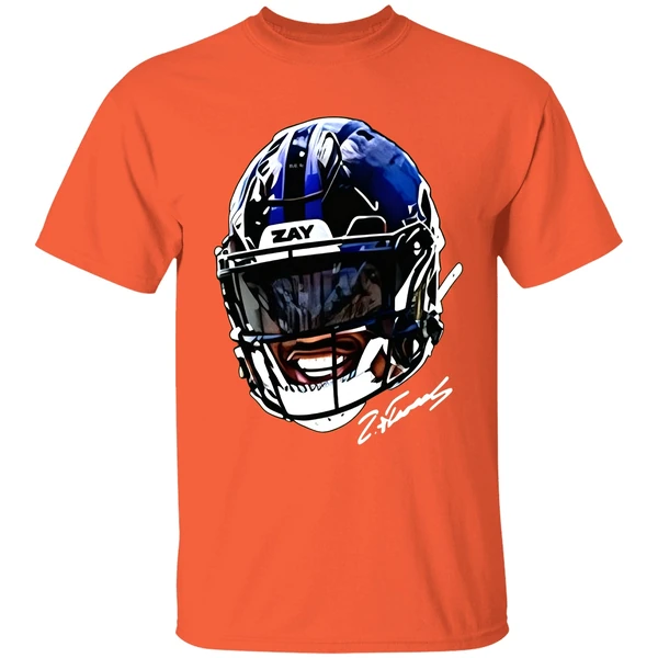 Zay Flowers Big Face Helmet Baltimore Ravens Nfl Football Shirt - Image 5