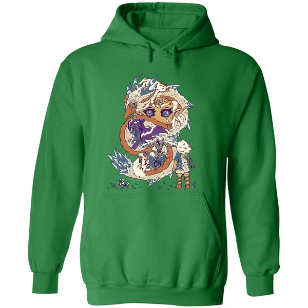 Zelda And The Light Dragon Tearing Memories Hoodie - Image 2