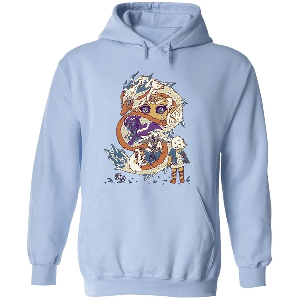Zelda And The Light Dragon Tearing Memories Hoodie - Image 4
