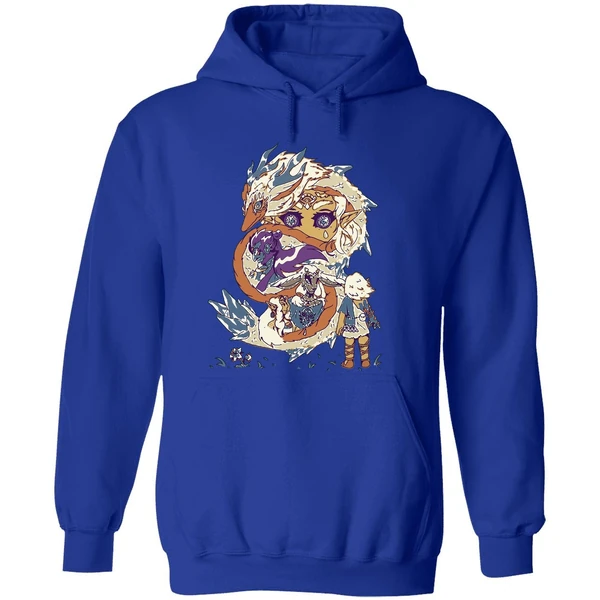 Zelda And The Light Dragon Tearing Memories Hoodie - Image 7