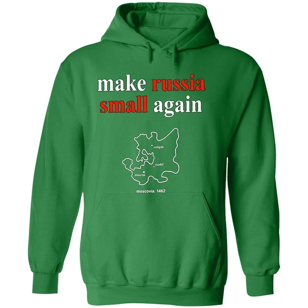 Zelenskyy Make Russia Small Again Hoodie - Image 2