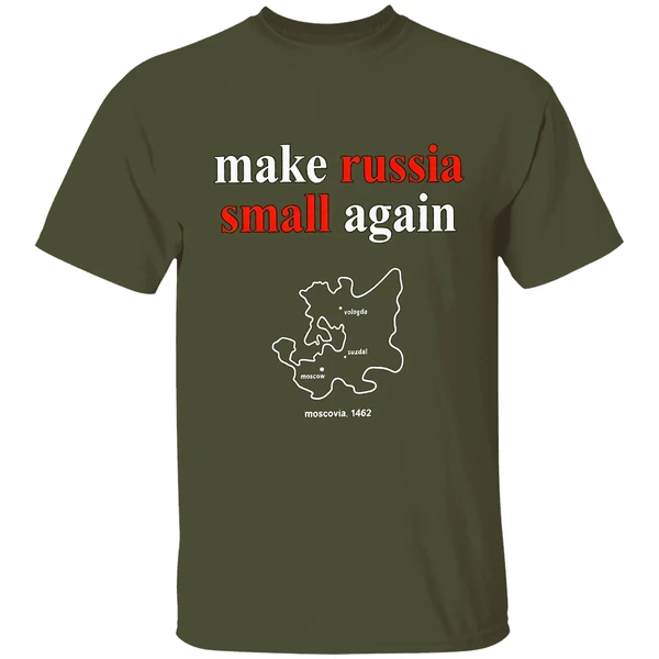 zelenskyy make russia small again shirt militarygreen