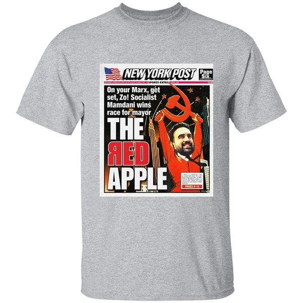 Zohran Mamdani The Red Apple On Your Marx Get Set Zo On Your Marks Get Set Go Shirt