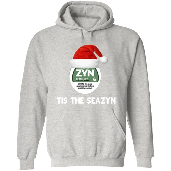 Zyn Tis The Seazyn Christmas Hoodie - Image 9